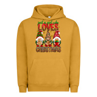 Pigment Peanut Butter Just a girl who loves Christmas Urban Hoodie - NancyCooperArtShop
