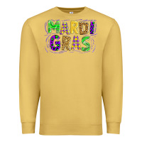 Antique Gold mardi gras Premium Sweatshirt - AdoDesignShop