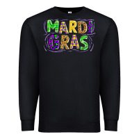 Black mardi gras Premium Sweatshirt - AdoDesignShop