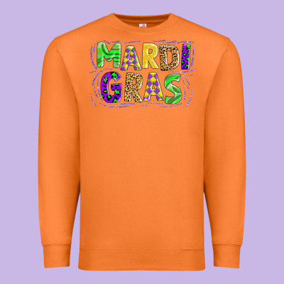 Mardi Gras Premium Sweatshirt Designed By Adodesignshop