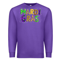 Purple mardi gras Premium Sweatshirt - AdoDesignShop