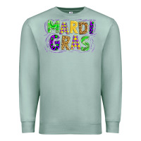 Seafoam mardi gras Premium Sweatshirt - AdoDesignShop