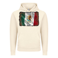 Vintage Artic mexico flag black glitter leopard Vintage Hoodie - AdoDesignShop