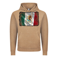 Vintage Coffee mexico flag black glitter leopard Vintage Hoodie - AdoDesignShop