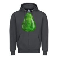 Smoke avocado fa element Zipper Hoodie - FaDigitalArtStudio