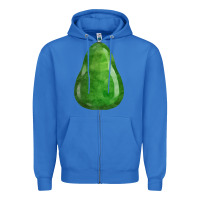 True Royal avocado fa element Zipper Hoodie - FaDigitalArtStudio