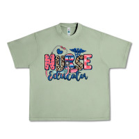 Oil Green nurse educator Urban Heavy Tee - RanaPortraitStore