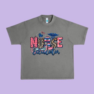 Nurse Educator Urban Heavy Tee Designed By Ranaportraitstore