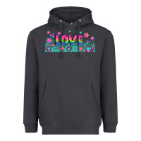 Smoke lgbt love with hearts and stars Heavyweight Hoodie - AdoDesignShop