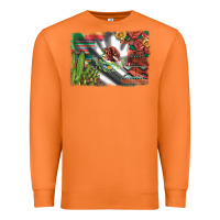 Carrot mexico flag sunflowers roses and cactus with serape aztec and leopard Premium Sweatshirt - Artiststas