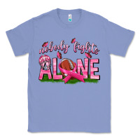 Colony Blue Football Nobody Fights Alone Classic Tee - texasbilliewilder