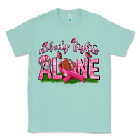 Seafoam Football Nobody Fights Alone Classic Tee - texasbilliewilder