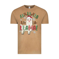 Vintage Camel fa la la llama Vintage Tee - MaliasSmallBusiness