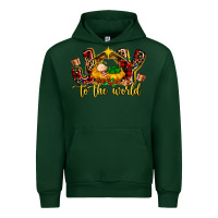 Forest Green Baby Jesus Joy To The World Urban Hoodie - MaliasSmallBusiness