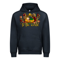 Navy Baby Jesus Joy To The World Urban Hoodie - MaliasSmallBusiness