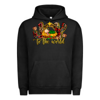Pigment Black Baby Jesus Joy To The World Urban Hoodie - MaliasSmallBusiness