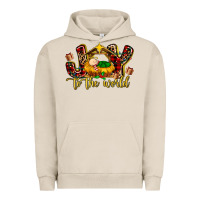 Pigment French Oak Baby Jesus Joy To The World Urban Hoodie - MaliasSmallBusiness