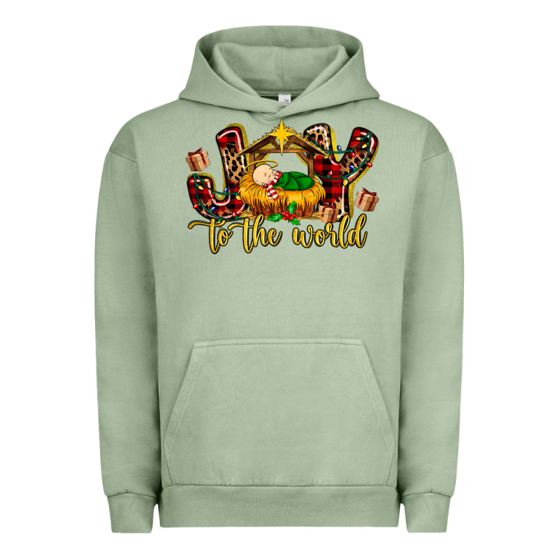 Baby Jesus Joy To The World Urban Hoodie by MaliasSmallBusiness | Teevron