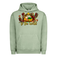 Pigment Oil Green Baby Jesus Joy To The World Urban Hoodie - MaliasSmallBusiness