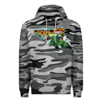 Slate Camo Maryland Map Sunflower Cactus Serape Premium Hoodie - RanaPortraitStore