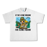 Lunar Rock if i've gone missin' i've gone fishin' Urban Heavy Tee - BarkalooDesign