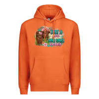 Carrot just a girl who loves cows Premium Hoodie - MaliasSmallBusiness