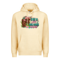 Pina Colada just a girl who loves cows Premium Hoodie - MaliasSmallBusiness