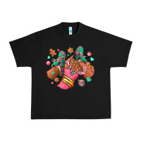 Black pink christmas black girl sneakers Urban Heavy Tee - RanaPortraitStore