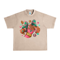 French Oak pink christmas black girl sneakers Urban Heavy Tee - RanaPortraitStore