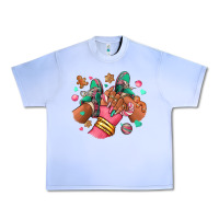 Grape Ice pink christmas black girl sneakers Urban Heavy Tee - RanaPortraitStore