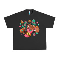 Pigment Black pink christmas black girl sneakers Urban Heavy Tee - RanaPortraitStore