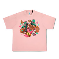 Salmon pink christmas black girl sneakers Urban Heavy Tee - RanaPortraitStore