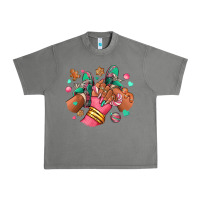 Tornado pink christmas black girl sneakers Urban Heavy Tee - RanaPortraitStore