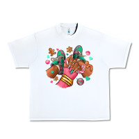 White pink christmas black girl sneakers Urban Heavy Tee - RanaPortraitStore
