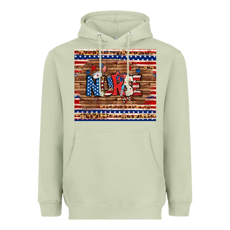 American Nurse Tumbler Heavyweight Hoodie by BundleAndBundleShop | Teevron