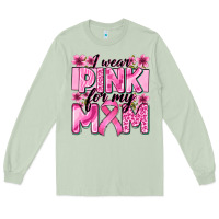 Matcha i wear pink for my mom Long Sleeve Tee - Zillion Design Studio