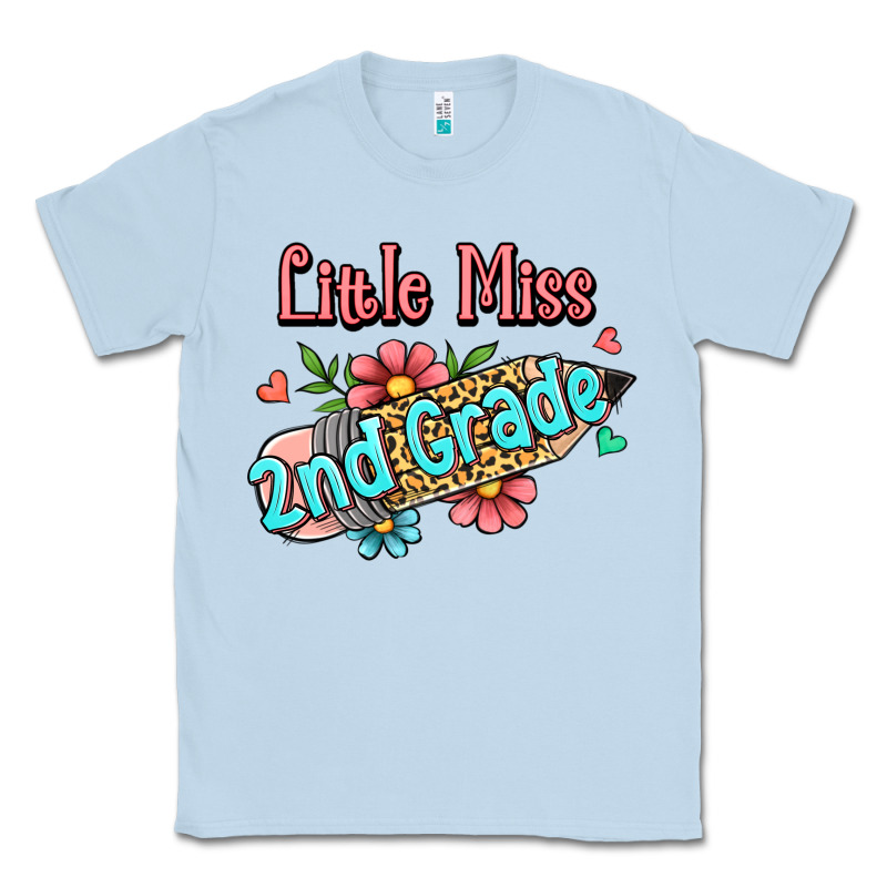 Little Miss Second Grade Classic Tee by RanaPortraitStore | Teevron