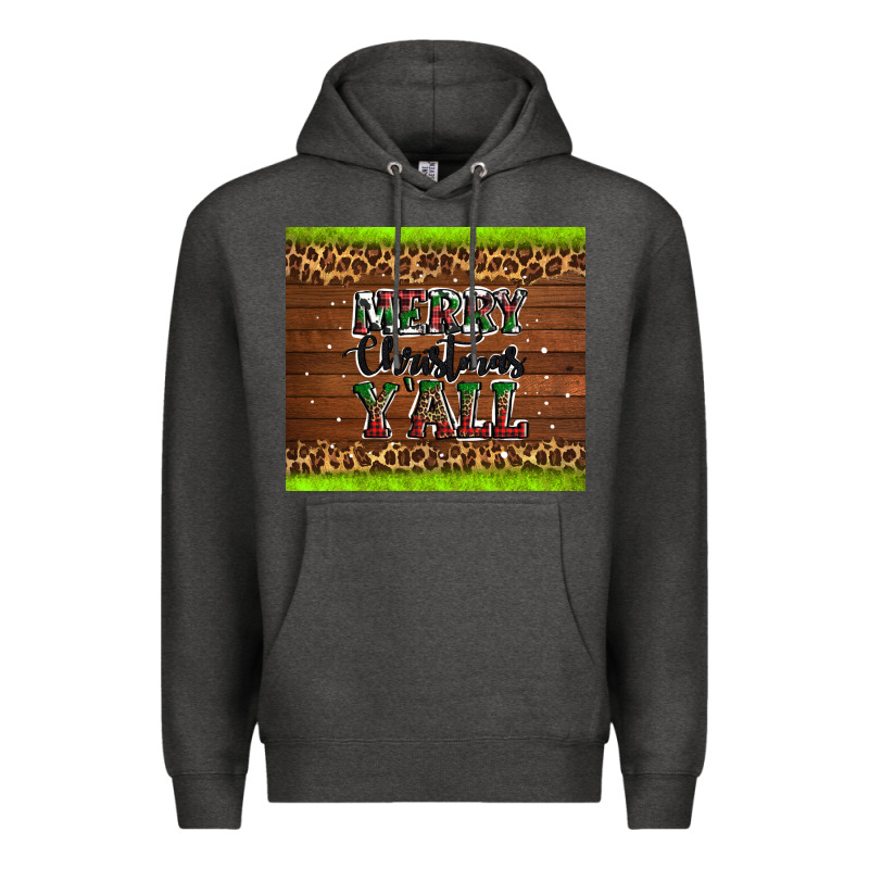 Merry Christmas Y'all Premium Hoodie by AdoDesignShop | Teevron