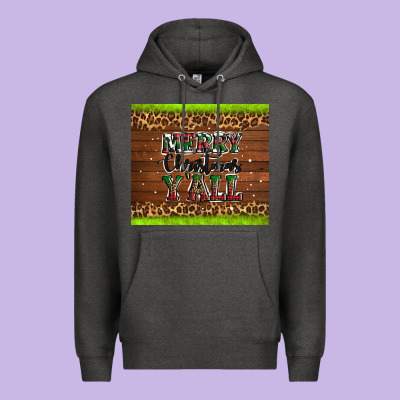 Merry Christmas Y'all Premium Hoodie Designed By Adodesignshop