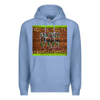 Colony Blue merry christmas y'all Premium Hoodie - AdoDesignShop