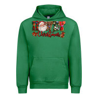 Emerald Howdy Christmas Santa Urban Hoodie - NancyCooperArtShop