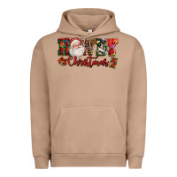 Pigment Burro Howdy Christmas Santa Urban Hoodie - NancyCooperArtShop