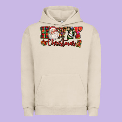 Howdy Christmas Santa Urban Hoodie Designed By Nancycooperartshop