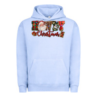 Pigment Grape Ice Howdy Christmas Santa Urban Hoodie - NancyCooperArtShop