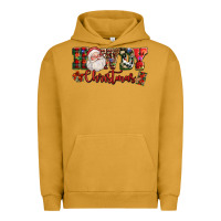 Pigment Peanut Butter Howdy Christmas Santa Urban Hoodie - NancyCooperArtShop