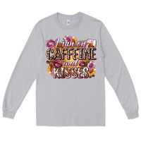 Moon Dust i run on caffeine and kisses Long Sleeve Tee - Zillion Design Studio