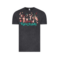 Vintage Black merry dancemas christmas ballet Vintage Tee - MaliasSmallBusiness