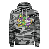 Slate Camo mardi gras lips Premium Hoodie - MaliasSmallBusiness