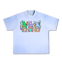 Grape Ice floral gnomes Urban Heavy Tee - Zillion Design Studio