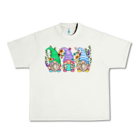 Pistachio floral gnomes Urban Heavy Tee - Zillion Design Studio